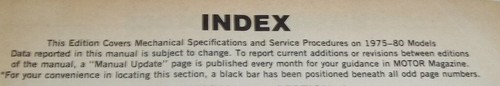 MOTOR AUTO Repair MANUAL 1980- PROFFESSIONAL Service Edition. - Picture 2 of 2