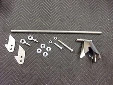DIY Hotrod Streetrod Panhard Bar kit w/ weld on axle tube bracket for Ford 9" 