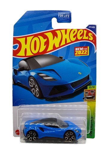 HOT WHEELS '71 Lamborghini Miura SV HW Exotics P400 Blue Car HCX02