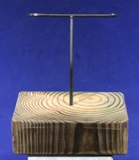 Megalodon Shark Tooth Display Stand (Medium)- Natural