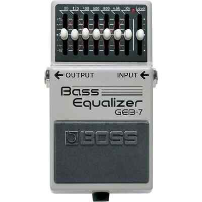 Boss GEB-7 - 7-Band Bass EQ Pedal