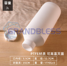1PCS New Fit for PTFE Plastic King Teflon reagent bottle 3L