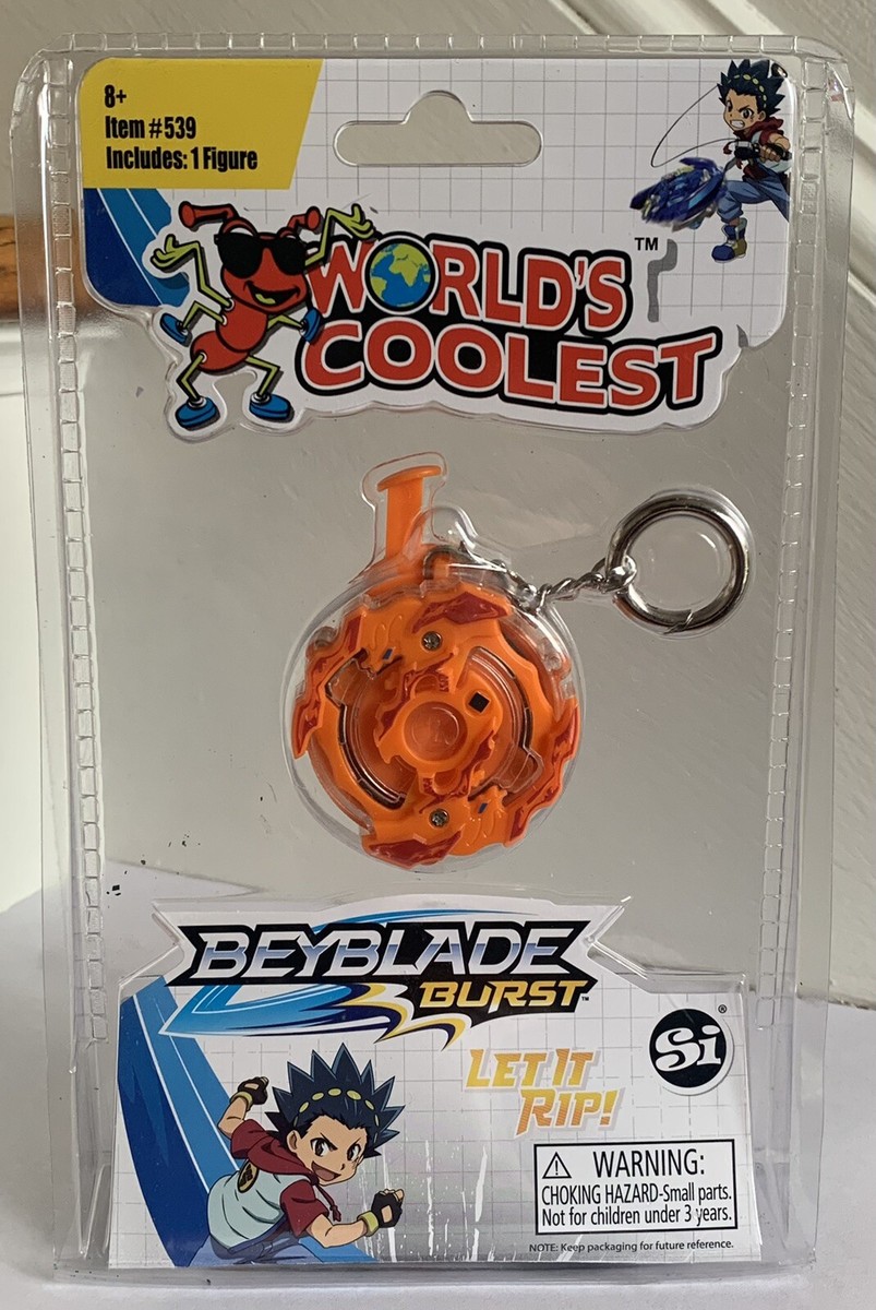 Beyblade Burst Roktovor Keychain World's Coolest 2017 Rare New NIP