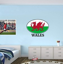 WELSH RED DRAGON -  Car/Laptop/wall Vinyl Sticker  - 203