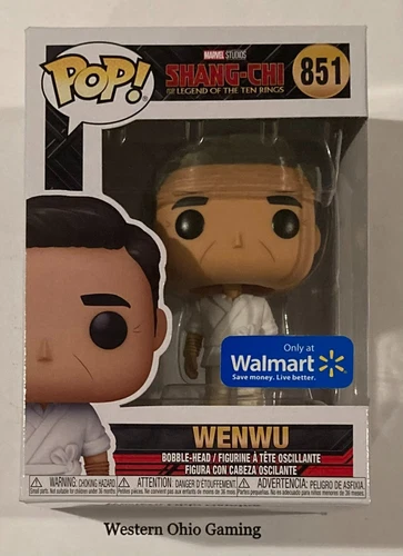 Funko Pop! Wenwu #851 Bobble-Head Figure NEW Shang-Chi Walmart Exclusive