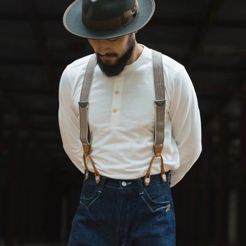 Bronson Long Sleeve Henley Shirt 