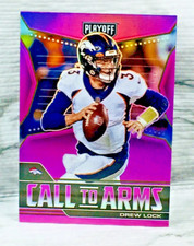 2021 Panini Playoff Call to Arms Pink Prizm DREW LOCK #CA-DLO