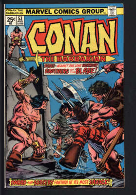CONAN THE BARBARIAN #53 7.5 // MARVEL COMICS 1975