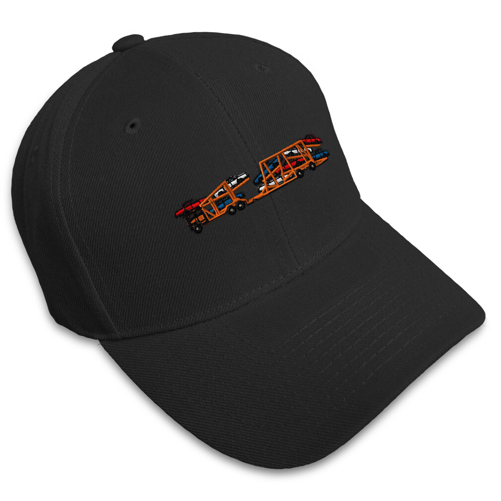 Baseball Cap Car Carrier & Cars Embroidery Dad Hat Unisex One Size