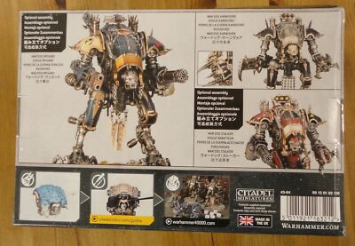 Warhammer 40,000 40K Chaos Knights War Dogs Miniatures GAW43-64 | eBay