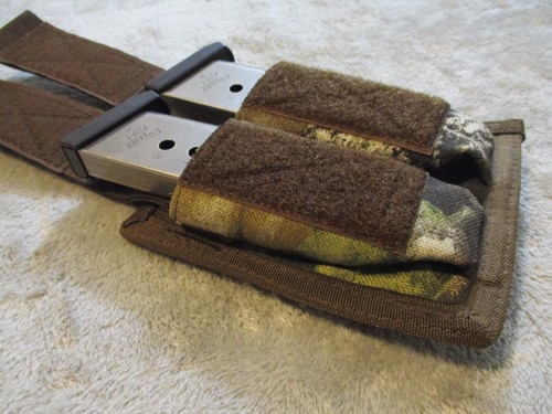 Spec Ops Brand Double Magazine Utility Pouch Green Camo Molle Texas Hunt Co 3462 - Picture 15 of 24