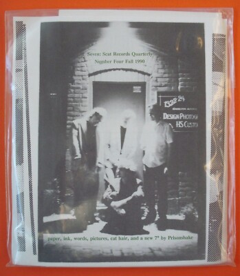 PRISONSHAKE - ALMOST CHRISTMAS     7'' mit SCAT RECORDS MAGAZINE # 4 + INSERTS