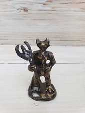 Satanás Oro 3.5" Satanás / Diablo / Ángel Negro / Diablo / Mal / Estatua Figura