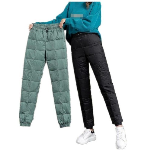 Women's Winter Cotton Down Pants Snow 