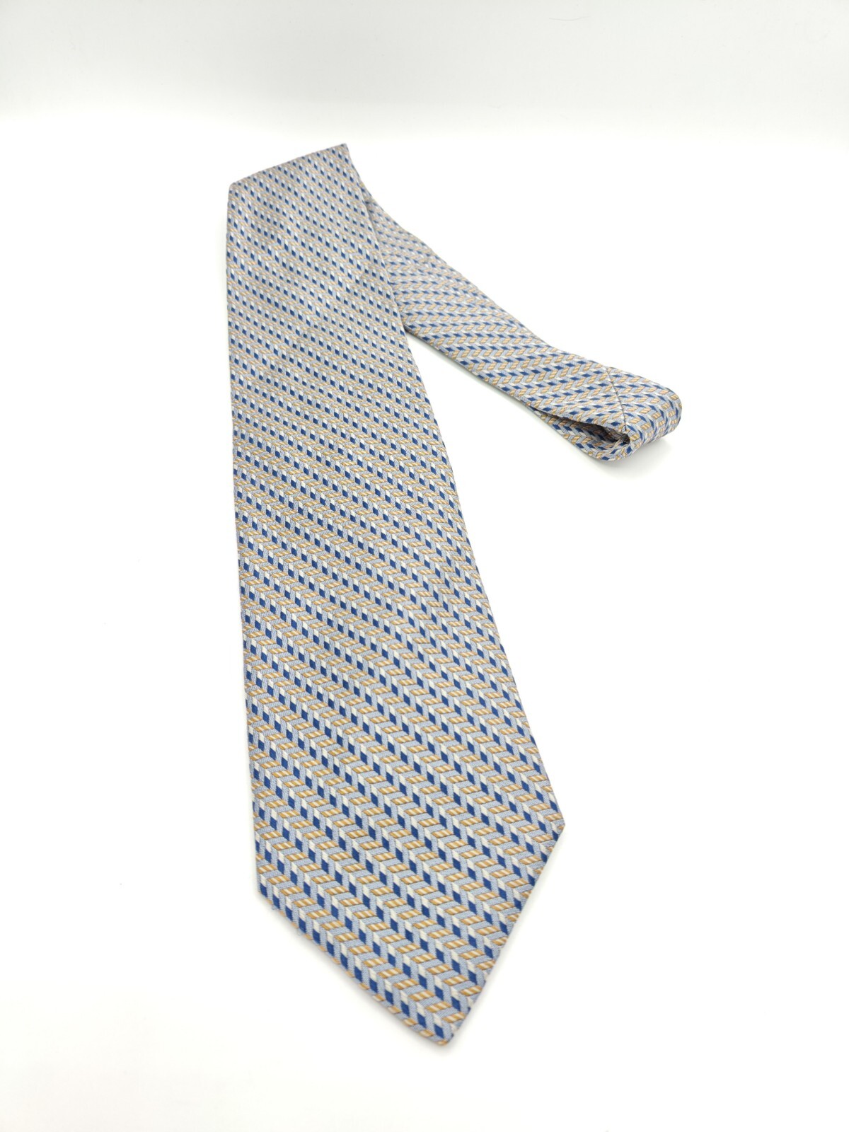 🇺🇲 Robert Talbott Studio Mens Multicolored Geom… - image 4