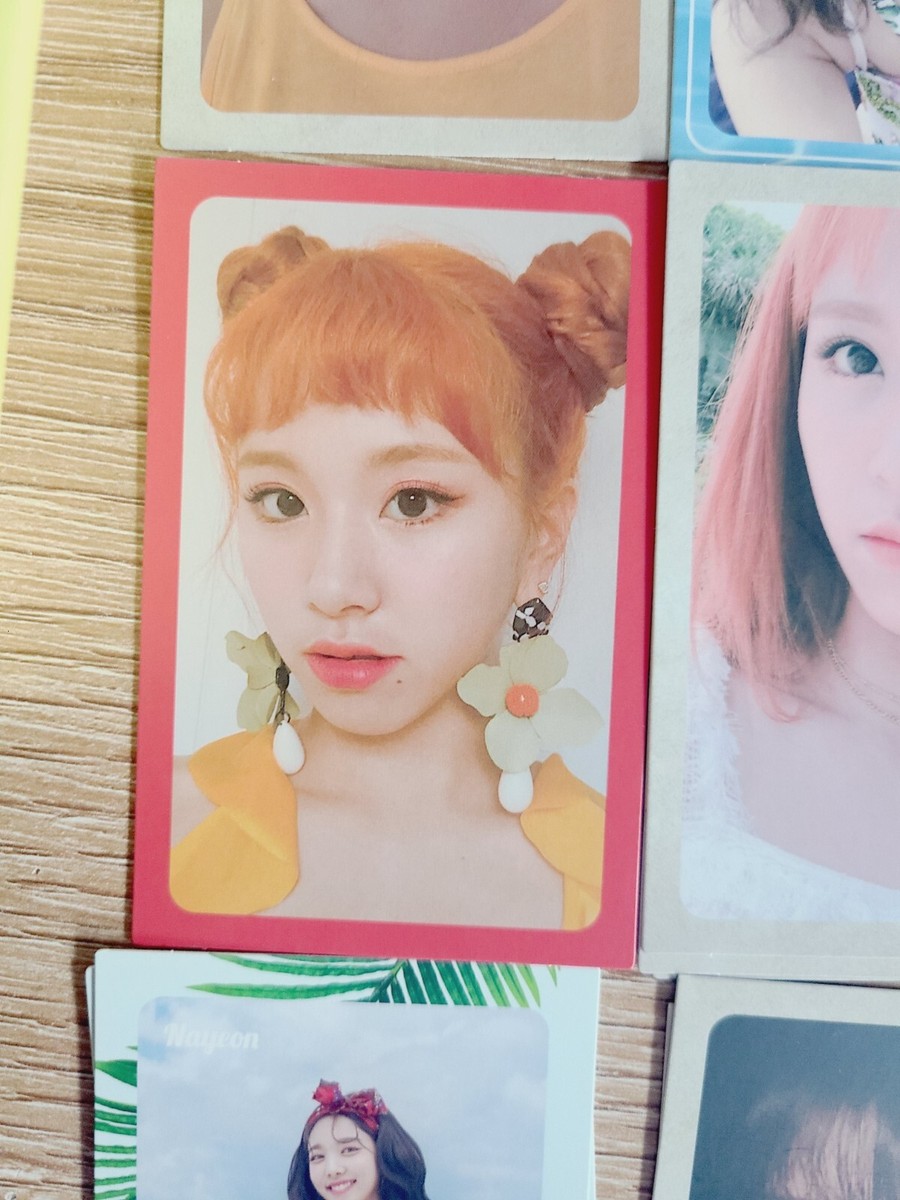 Twice Photocard [SUMMER NIGHTS] K-POP Album Official Rare STRATEGY