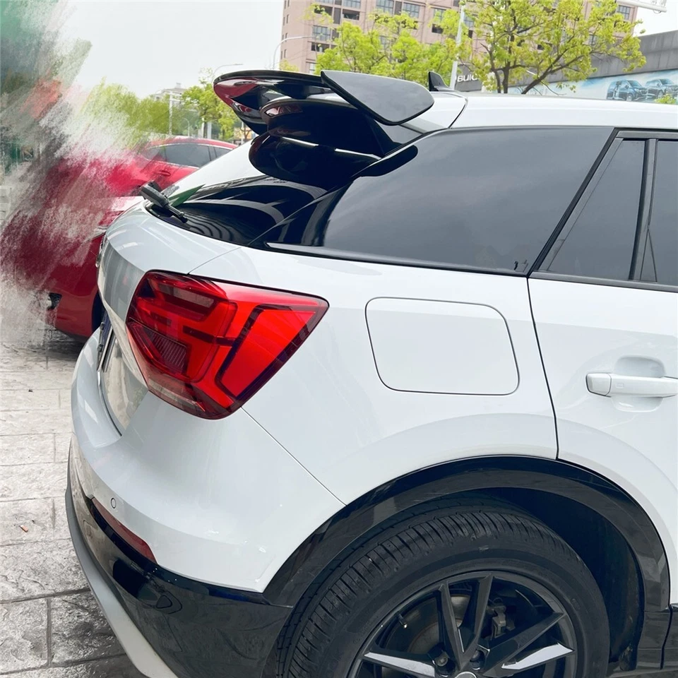 Universal Rear Window Roof Spoiler Modified Wing W/ Light Fit For Saab 9-7X Foto 4 de 4