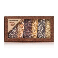 ZaraMamas Geschenkbox mit 6 x 90 g Gourmet Popcorn Frei von Gentechnik