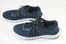 Skechers Sport Black Shoes Men Memory Foam Walk Mesh Comfort Light Casual 52815