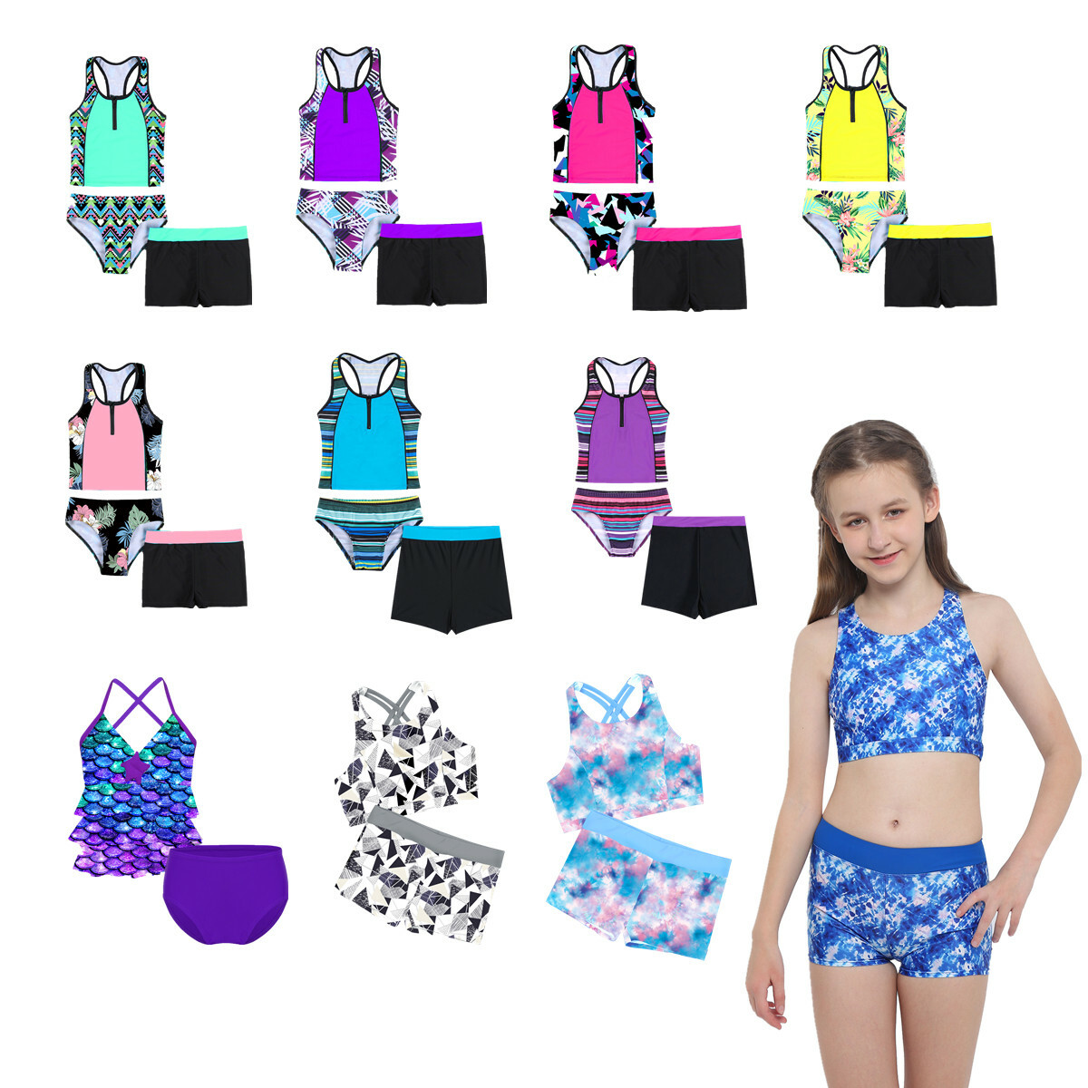 Junior High Girls In Bathing Suits