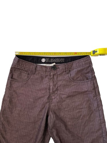 Element Boardshorts Swim Trunk Shorts Brown Men’s Size 29x10 Good Condition - Picture 3 of 10