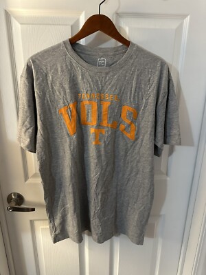 Tennessee Volunteers Pro Edge T Shirt Mens L Gray Short Sleeve Sports E.M.B.