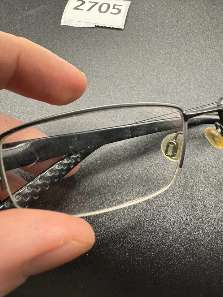 Marco de gafas NIKE 8064 negro/blanco medio sin montura 52-16-145 Foto 3 de 4