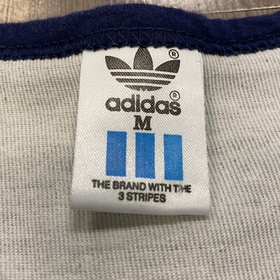 VTG ADIDAS 1984 USA OLYMPICS LA T-SHIRT HEATHER GRAY SPIRIT OF THE