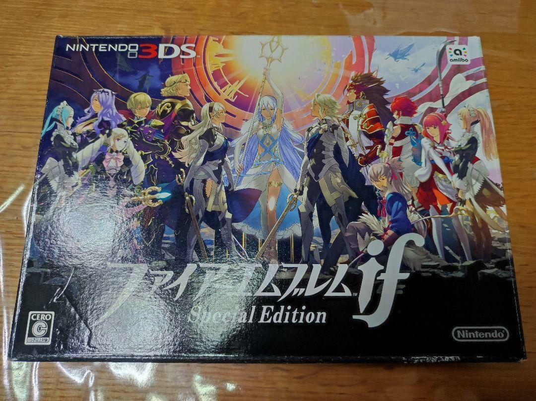 Nintendo 3DS software Fire Emblem if Special Edition limited Nintendo 3DS software Fire Emblem if Special Edition limited