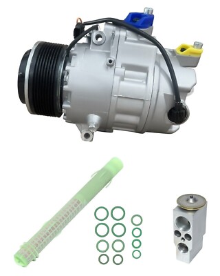 BRAND NEW RYC AC Compressor Kit FH446 Fits BMW 740i 3.0L 2011 Without Rear AC