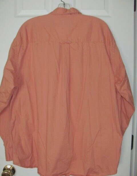 Pendleton Light Coral Cotton Button Down Long Sle… - image 5