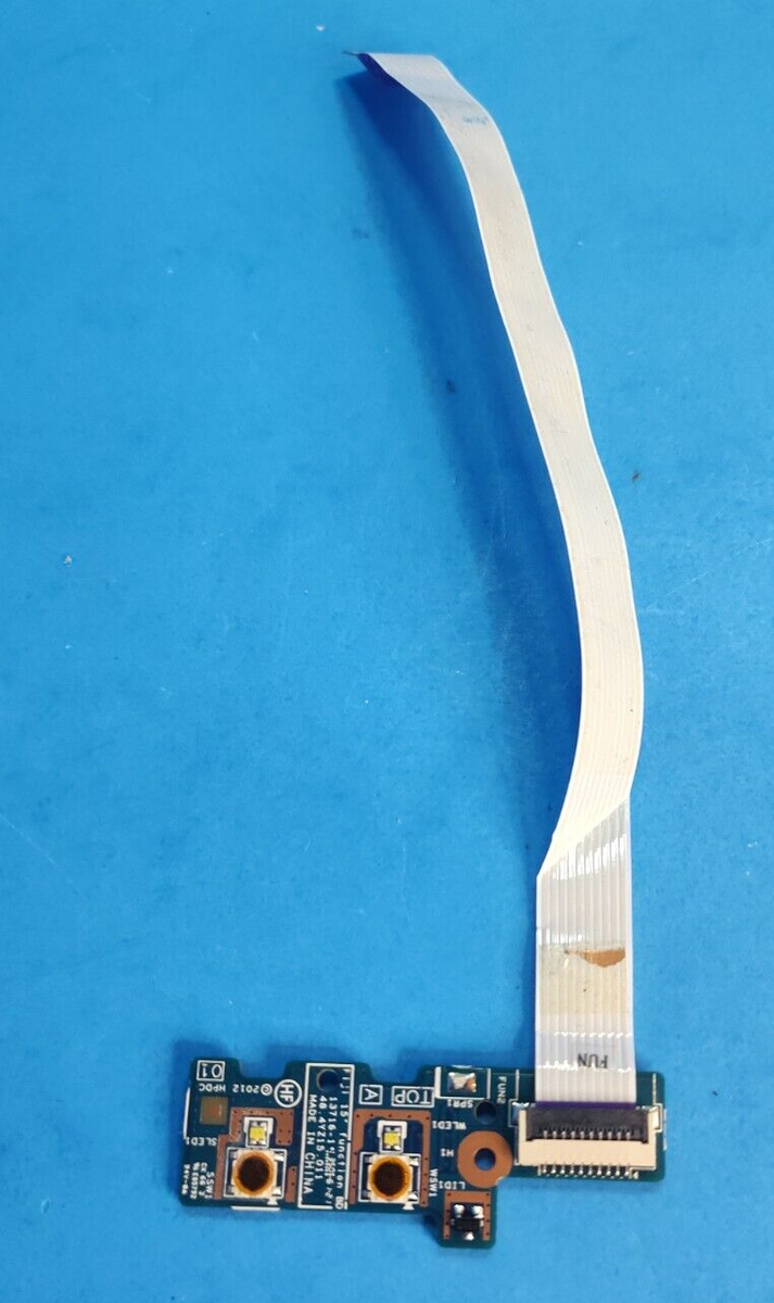 HP ProBook 450 G0 G1 455 G1 Laptop Media Function Button Board w/Ribbon  Cable