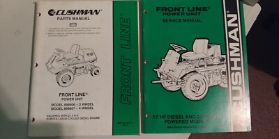 Manuals &amp; Books - Cushman Parts Manual