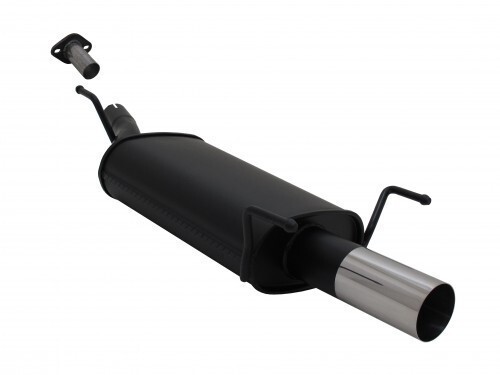 Novus Sportauspuff +Abe 1X76Mm Rl-Design Stahl FüR Opel Astra G -G/T98/-CC-image