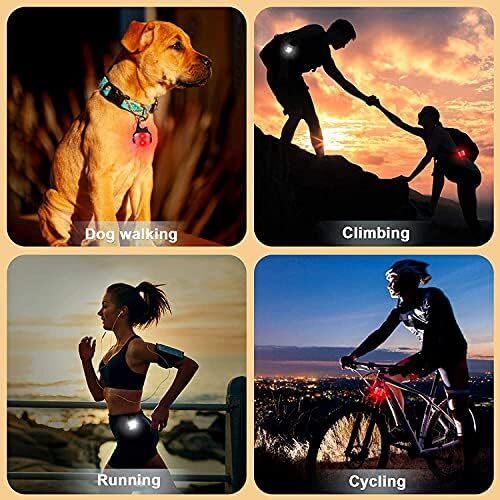 Derlights LED Dog Collar Light USB Rechargeable Light Up Dog Collar Light IP65 - Picture 3 of 7