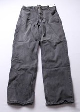 Abercrombie Fitch Women's High Rise 90s Straight Jeans MP7 Grey US: 31/12 Long