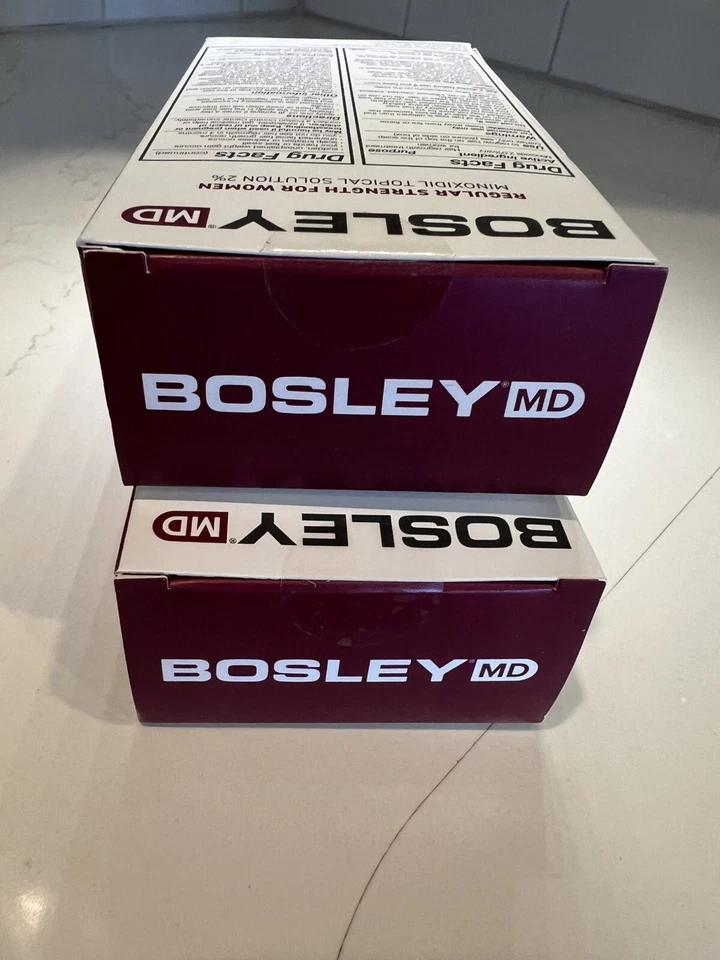 LOTE de 2- Bosley MD para tratamento de crescimento de cabelo feminino 2 oz cada, data de compra 24/03 - Imagem 4 de 4