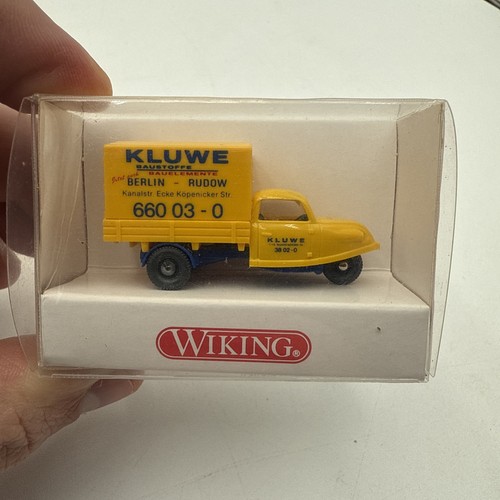 WIKING 8410124 ESCALA HO KLUWE GOLI VEHÍCULO DE TRES RUEDAS EN ESTUCHE DE PLÁSTICO | Zustand: New