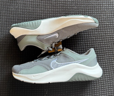 Nike Legend Essential 3 NN Smoke Grey/White Size 12   Brand New with Box