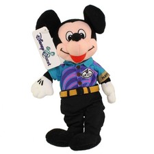 Disney Bean Bag Plush - NAVIGATOR MICKEY Disney Quest Mickey Mouse 9 inch 