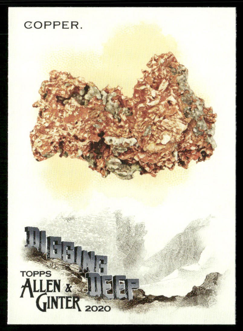 2020 Topps Allen & Ginter #DD-20 Copper Digging Deep