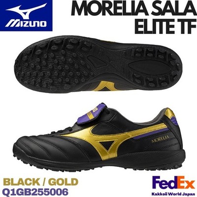 MIZUNO Futsal Shoes MORELIA SALA ELITE TF Q1GB255006 BLACK / GOLD 2025 NEW!