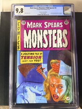 Mark Spears Monsters FCBD Special #0 Nirvana Comics Exclusive EC Homage CGC 9.8