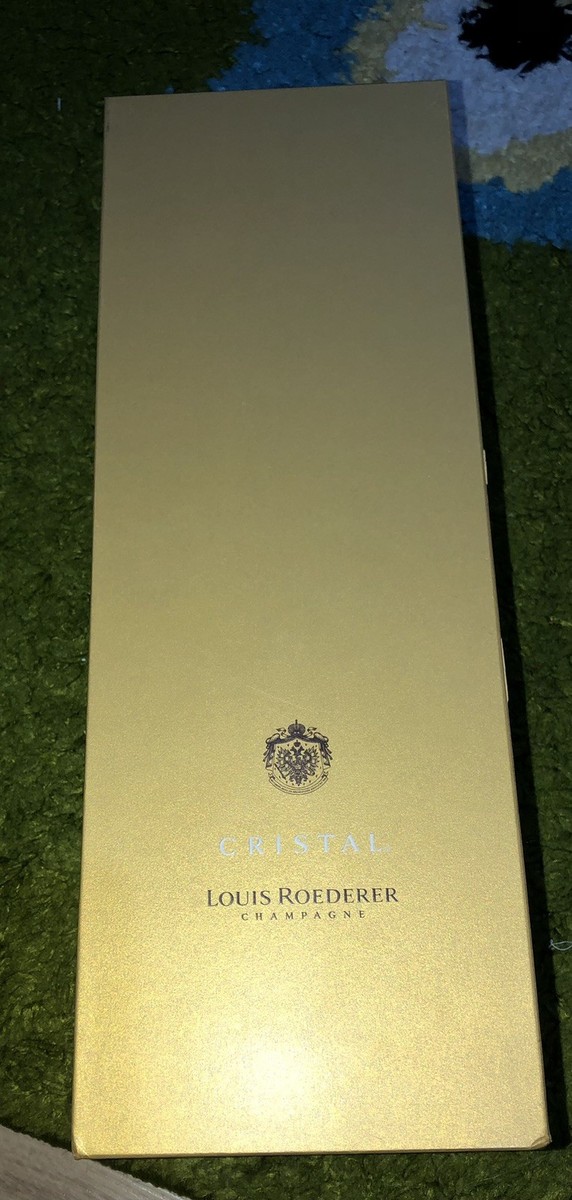 Louis Roederer Cristal 2015 Champagne Box & Bottle /European