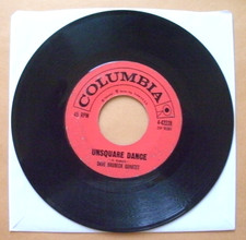 DAVE BRUBECK QUARTET-UNSQUARE DANCE/IT'S A RAGGY WALTZ-COLUMBIA 4-42228-1961-VG+