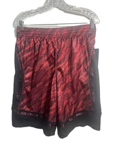 AND1 mens basketball shorts with pockets drawstring size medium