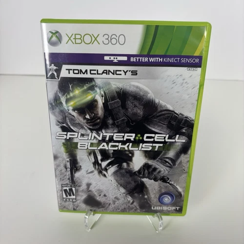 Tom Clancy's Splinter Cell: Blacklist (Microsoft Xbox 360, 2013) Complete CIB