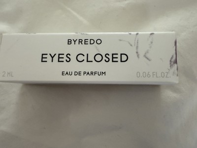 Neu BYREDO EYES CLOSED 2 ml Eau De Parfum Spray Parfüm Reisespray 