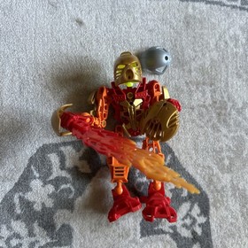 [All Golden Parts] Lego Bionicle 7116 Stars Tahu With Canister