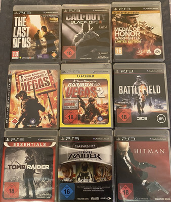 Super PlayStation 3 Adventure/ Shooter Paket z.B. Call of Duty 